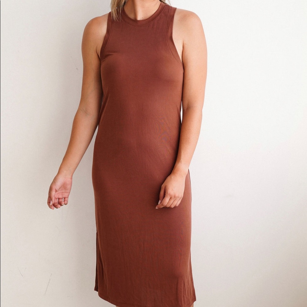 Taryn Dress in Redwood